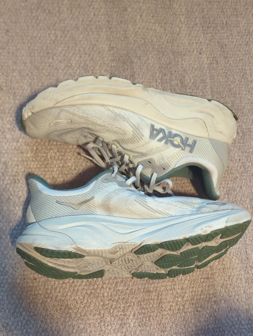 Mens Hoka Arahi 8 Teal/Green Size 9.5 - Picture 3 of 8